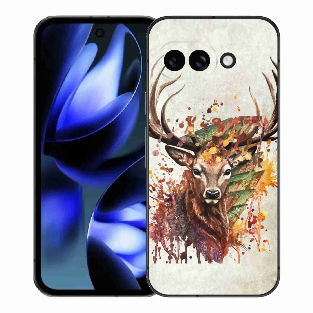 Gélový kryt mmCase na Google Pixel 9a - jeleň 1