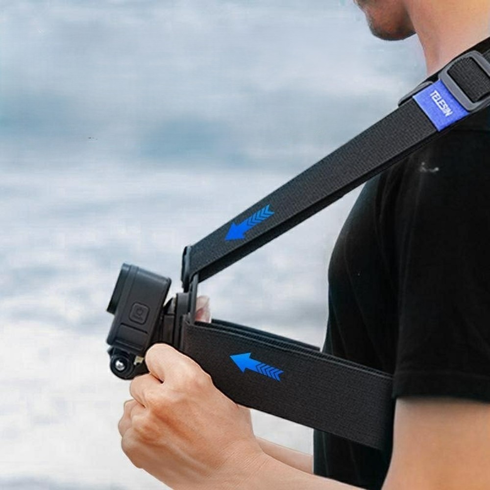 TELESIN hrudný popruh s rýchloupínaním pre GoPro Hero 13 a Insta360 Ace Pro 2