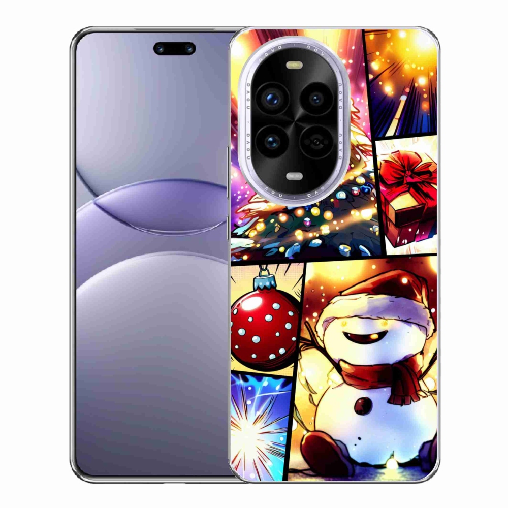 Gélový kryt mmCase na Huawei Nova 13 Pro 5G - vianočné motívy 1