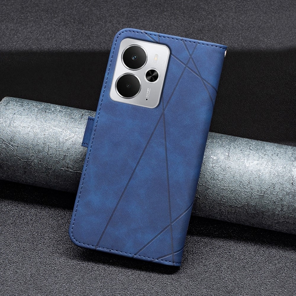 COLOR BNF knižkové puzdro na Realme 14 5G - modré