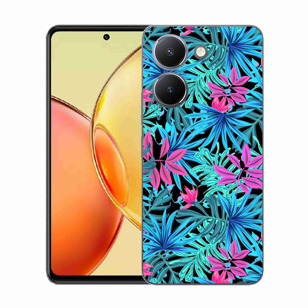 Gélový kryt mmCase na Vivo Y36 - kvety 3