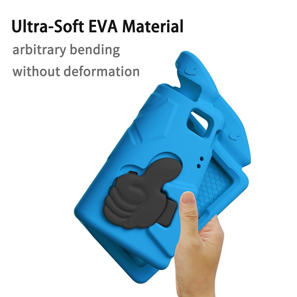 Thumb EVA odolné púzdro s úchytom na tablet Samsung Galaxy Tab A11+/Tab A9+ - modré