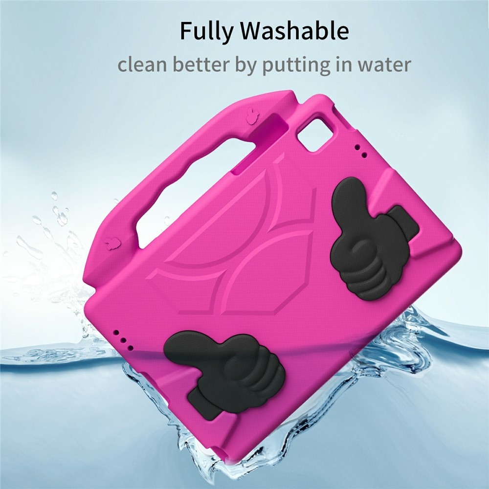 Thumb EVA odolné púzdro s úchytom na tablet Samsung Galaxy Tab A11+/Tab A9+ - rose