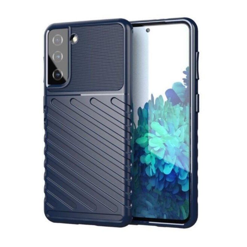 Thunder odolný gélový obal na Samsung Galaxy S23 - modrý