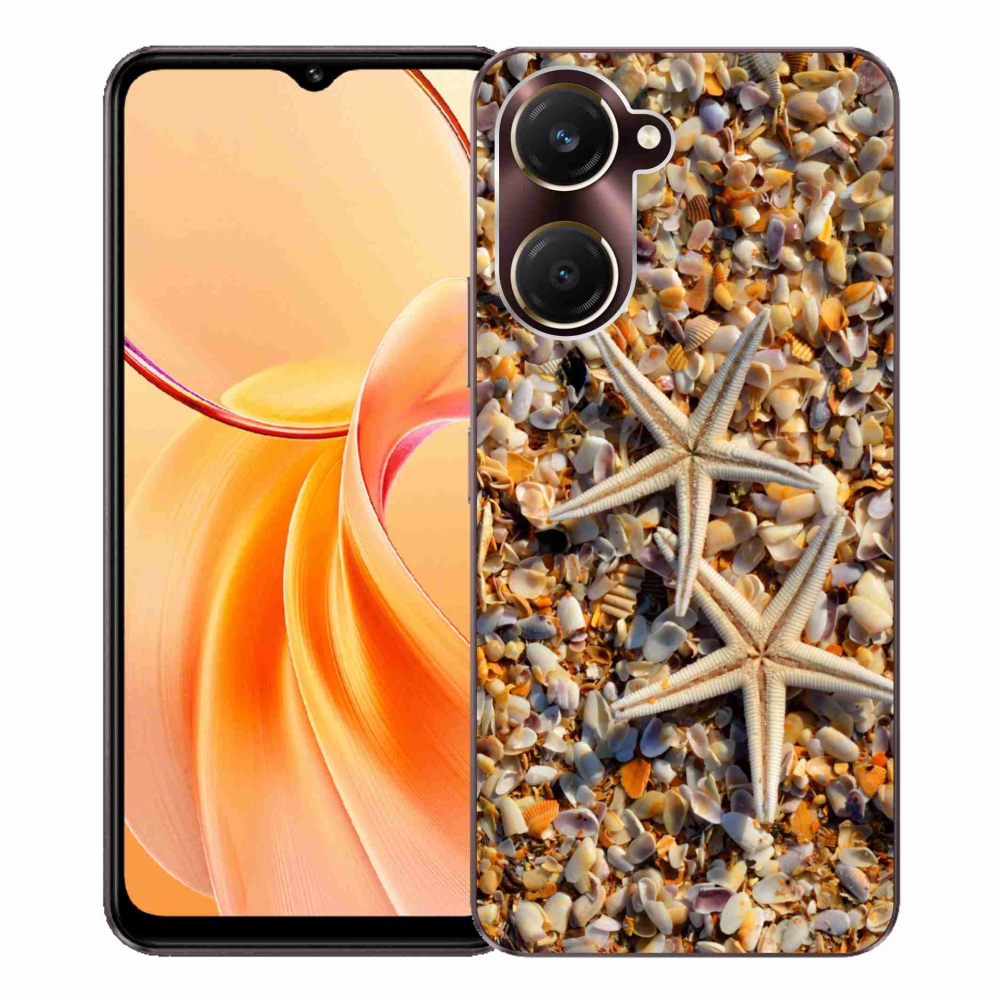 Gélový kryt mmCase na Vivo Y28s 5G - morské hviezdice