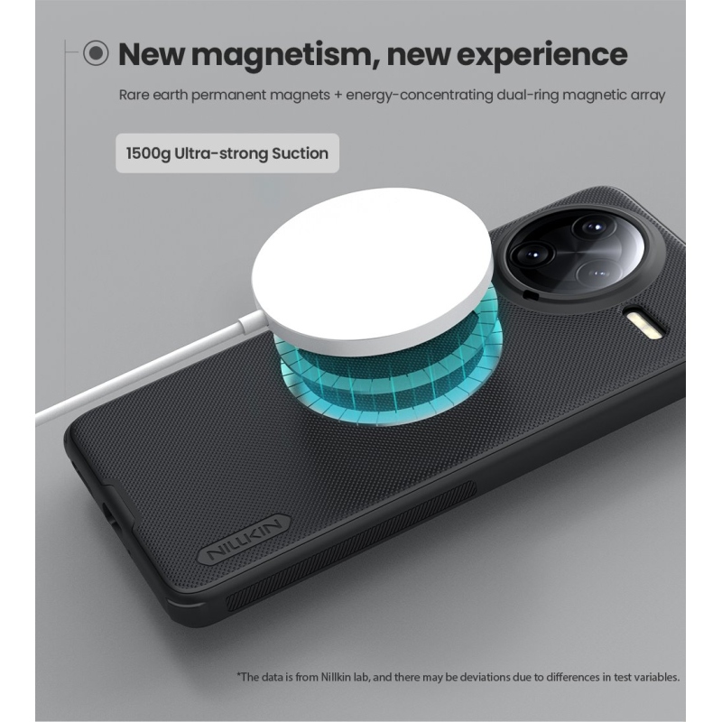 Nillkin Super Frosted PRO Magnetic Zadný Kryt pre Poco F7 Ultra Black