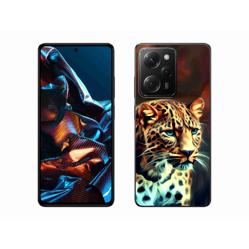 Gélový kryt mmCase na Xiaomi Poco X5 Pro 5G - leopard