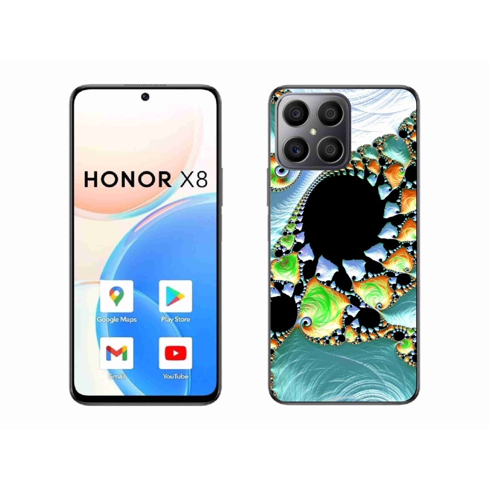 Gélový kryt mmCase na Honor X8 - abstraktný motív 21