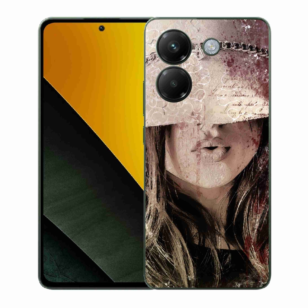 Gélový kryt mmCase na Xiaomi Poco M7 Pro 5G - dievča