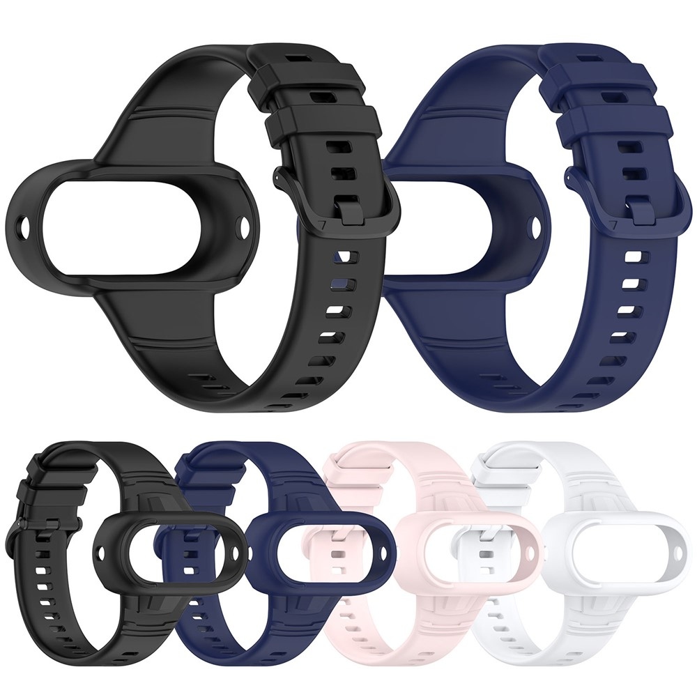 Silikónový rám s náramkom pre Insta360 GO 3 / GO 3S / GO 2 - biely