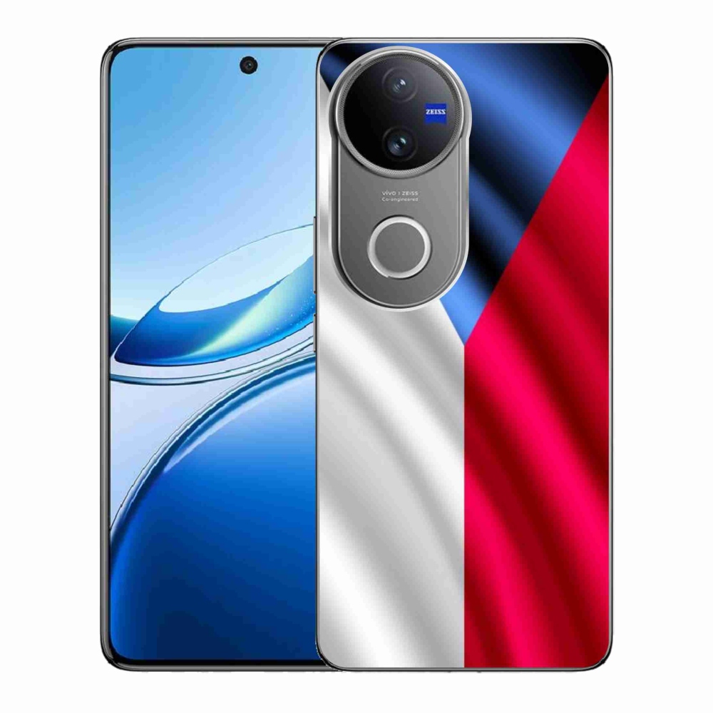 Gélový kryt mmCase na Vivo V50 5G - česká vlajka