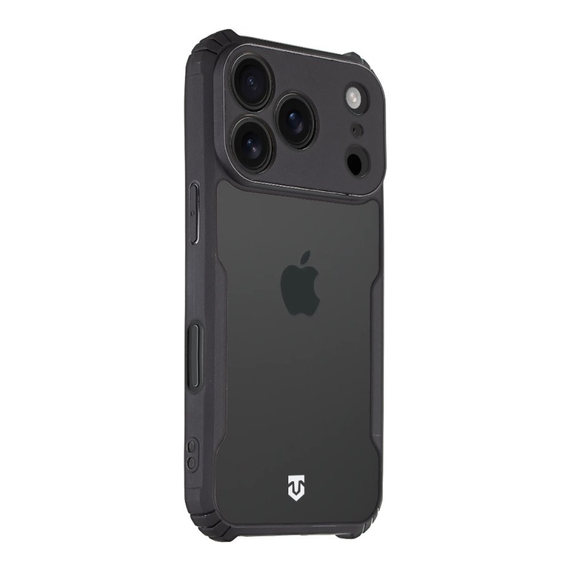 Kryt Tactical Quantum Stealth Cover pre Apple iPhone 17 Pro číry/čierny