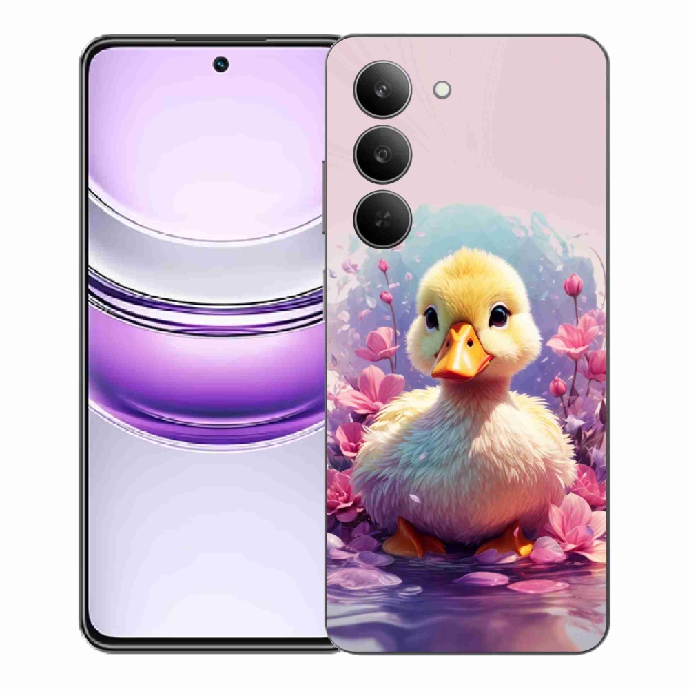 Gélový kryt mmCase na Realme 14x 5G - kačička