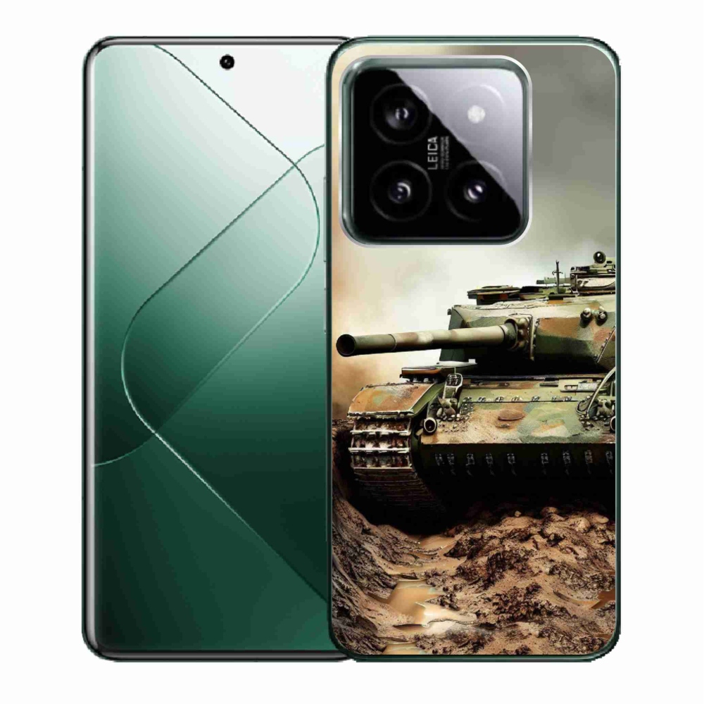 Gélový kryt mmCase na Xiaomi 14 - tank