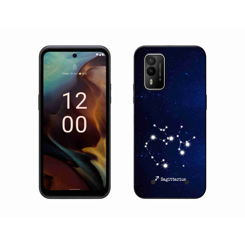 Gélový kryt mmCase na Nokia XR21 - súhvezdie Strelca