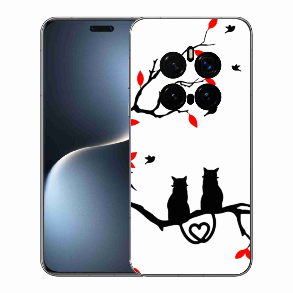 Gélový kryt mmCase na Honor Magic 7 Pro 5G - mačacia láska