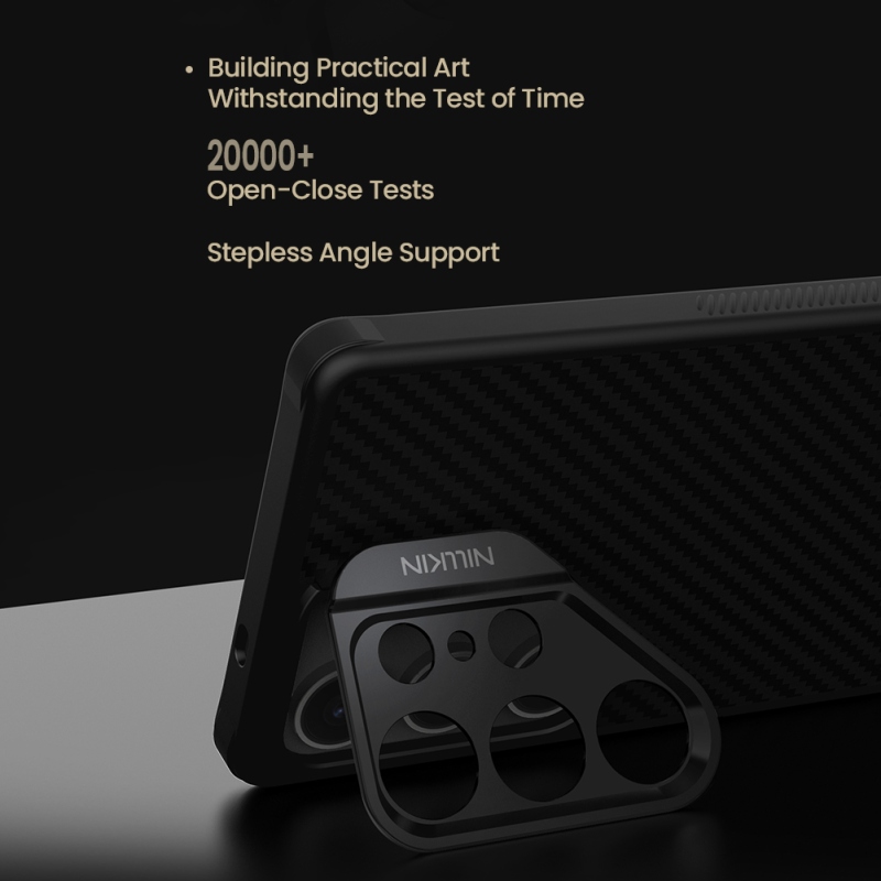 Nillkin CarboProp Aramid Magnetic Zadný Kryt pre Samsung Galaxy S25 Ultra Black