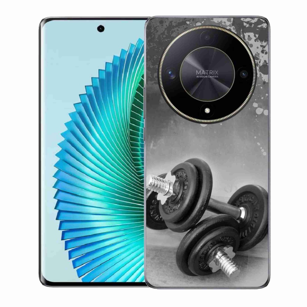 Gélový kryt mmCase na Honor Magic 6 Lite 5G - činky 1