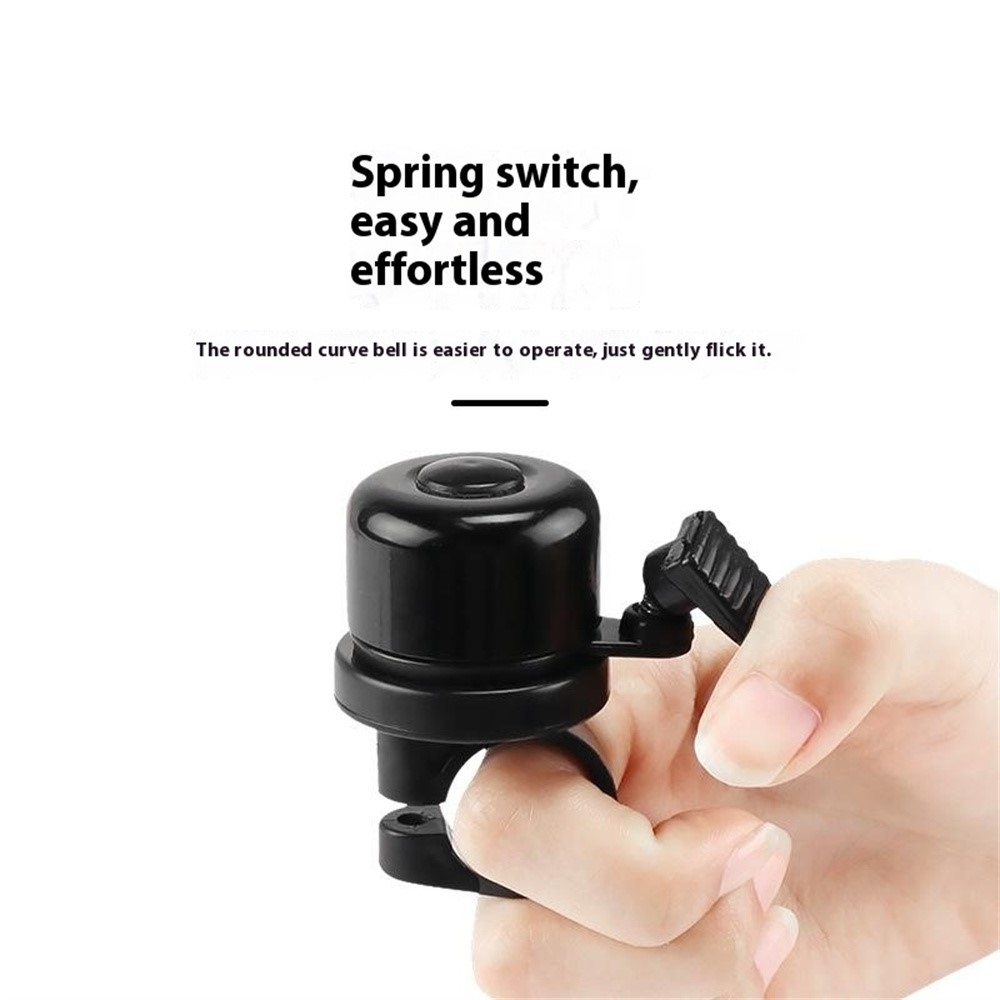 Cyklistický zvonček s integrovaným držiakom pre AirTag proti krádeži