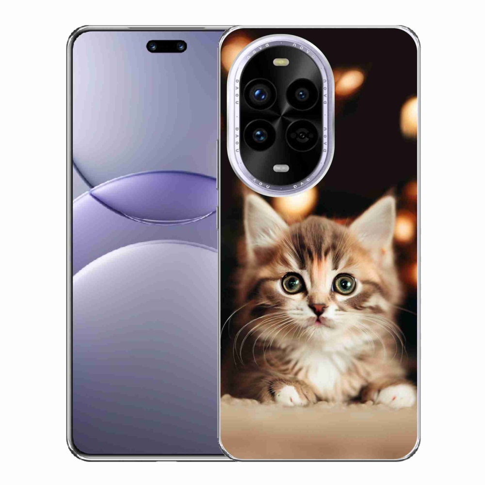 Gélový kryt mmCase na Huawei Nova 13 Pro 5G - roztomilé mačiatko 2