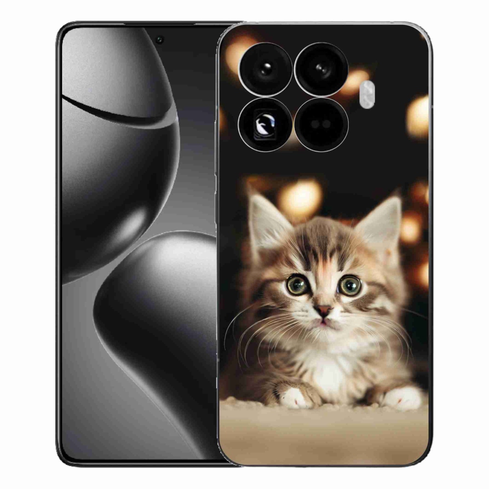 Gélový kryt mmCase na Xiaomi 15T Pro - roztomilé mačiatko 2