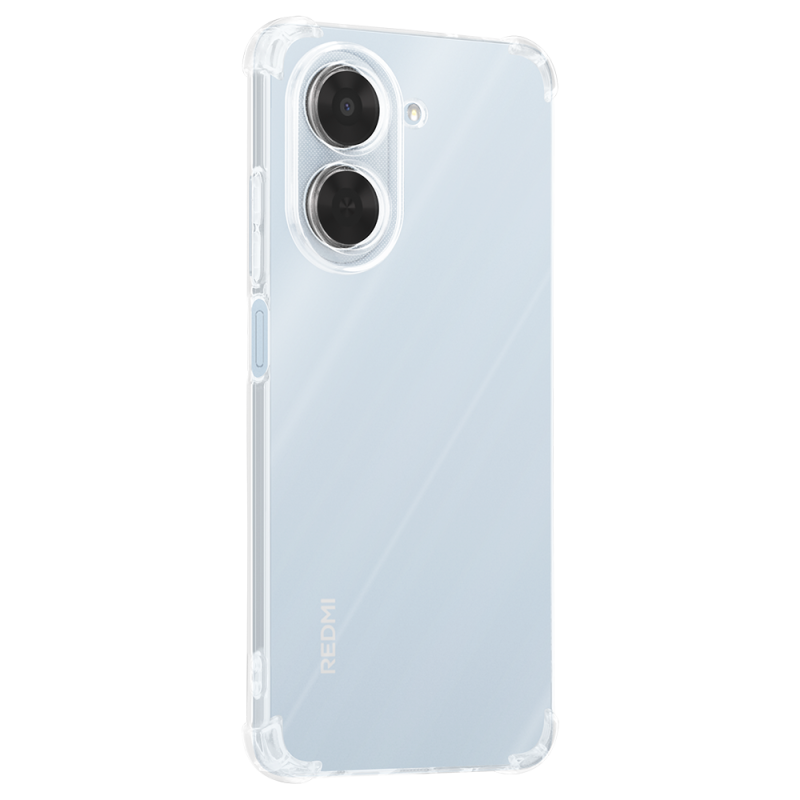 Taktický TPU kryt Plyo pre Xiaomi Redmi A7 – priehľadný