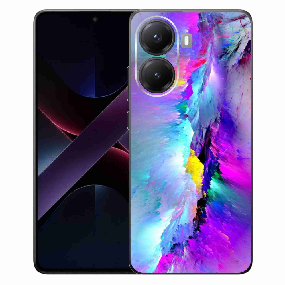 Gélový kryt mmCase na Xiaomi Poco X7 Pro 5G - abstrakt