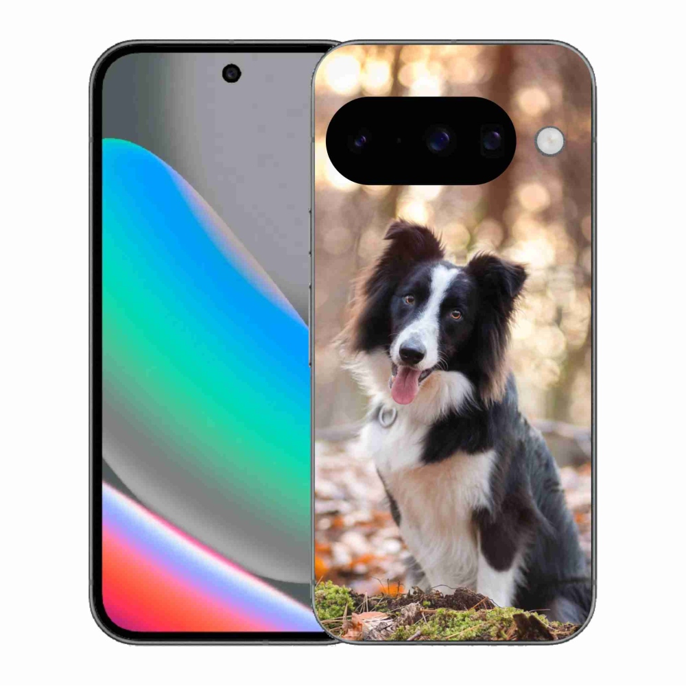 Gélový kryt mmCase na Google Pixel 10 - border kólia 1