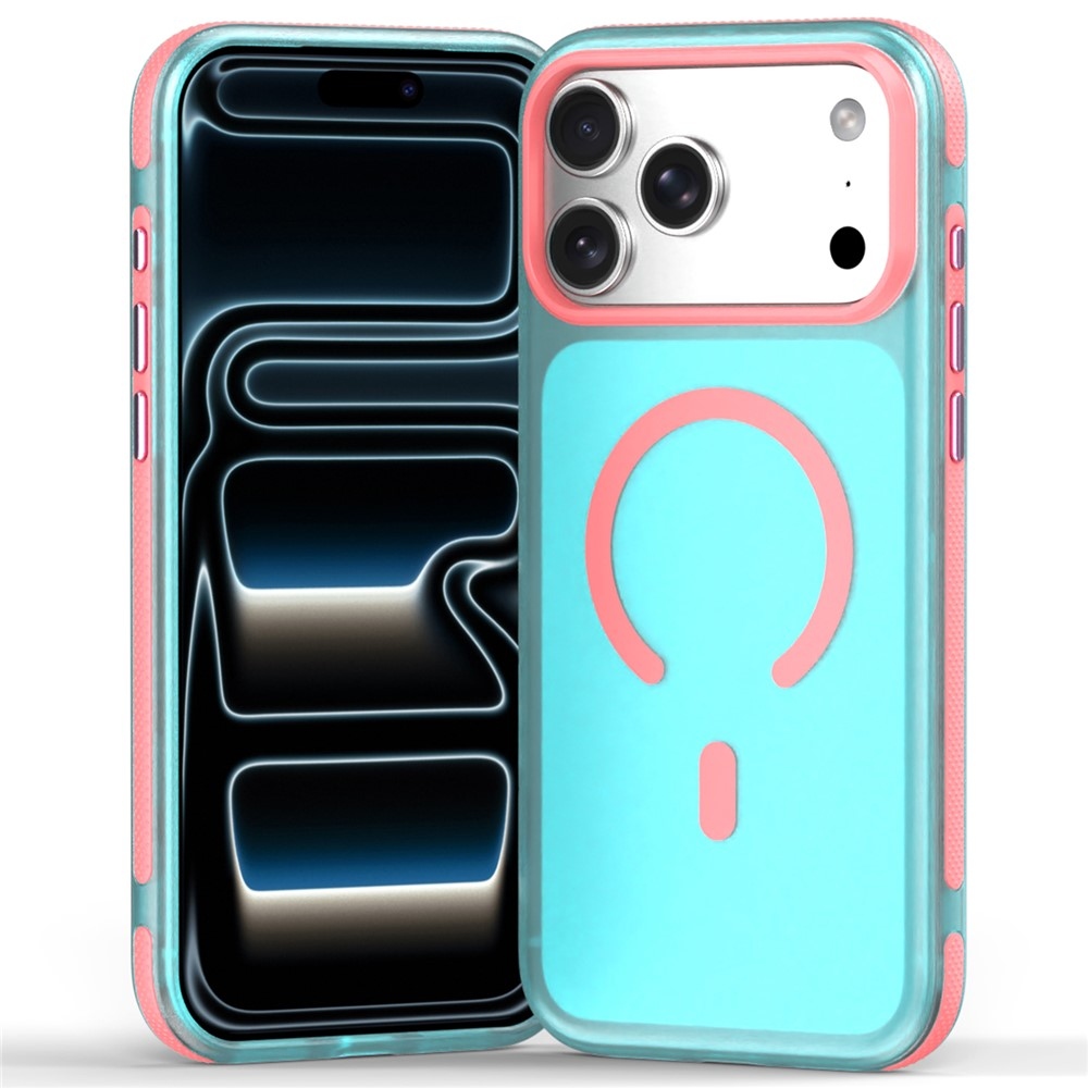 Touche gélový obal s pevným chrbtom a MagSafe na iPhone 18 Pro Max/17 Pro Max - svetlomodrý
