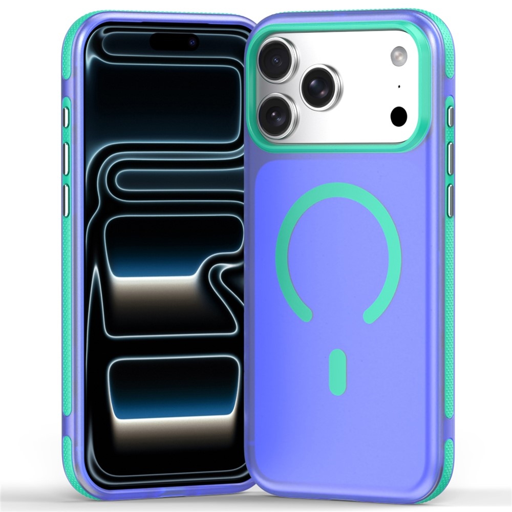 Touche gélový obal s pevným chrbtom a MagSafe na iPhone 18 Pro Max/17 Pro Max - tmavomodrý