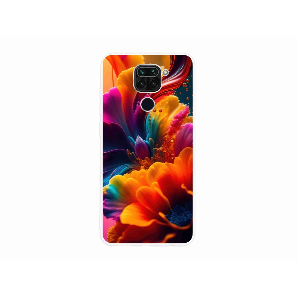 Gelový kryt mmCase na Xiaomi Redmi Note 9 - abstraktní motiv 2