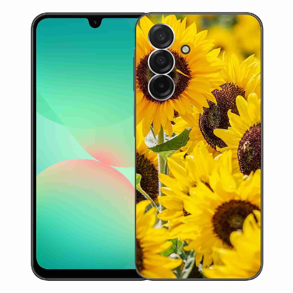 Gélový kryt mmCase na Samsung Galaxy A26 5G - slnečnica