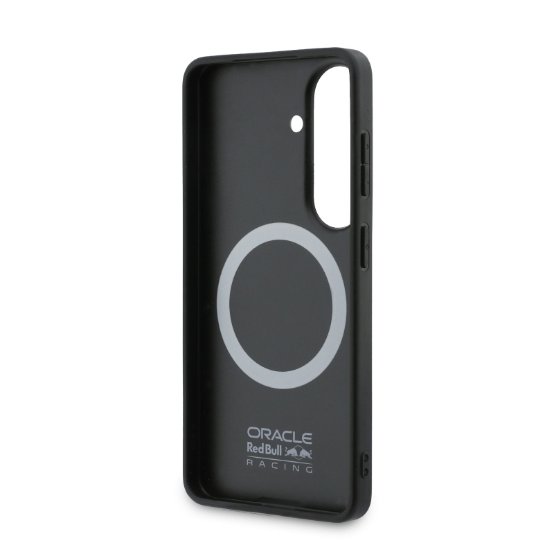 Zadný kryt Red Bull PU Leather Meshed Powerbar Magnetic pre Samsung Galaxy S26+ Navy