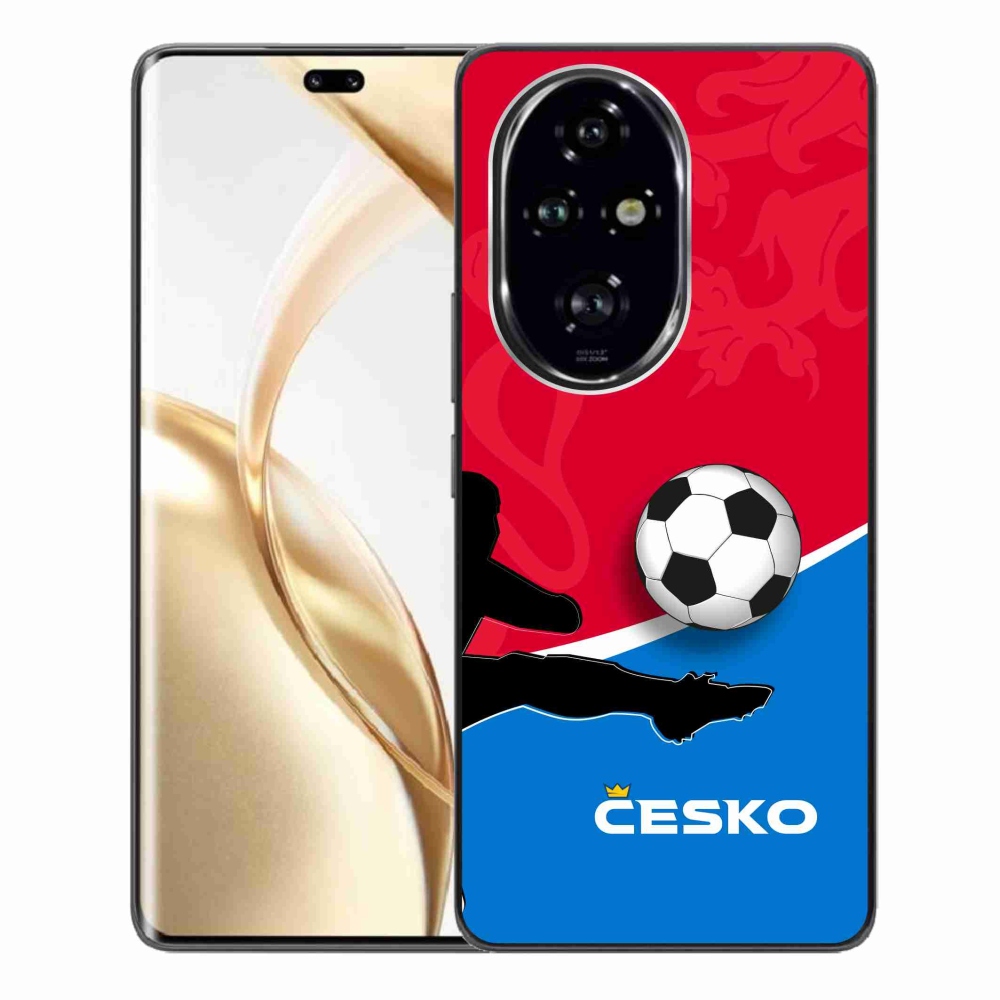 Gélový kryt mmCase na Honor 200 Pro 5G - futbal Česko 2