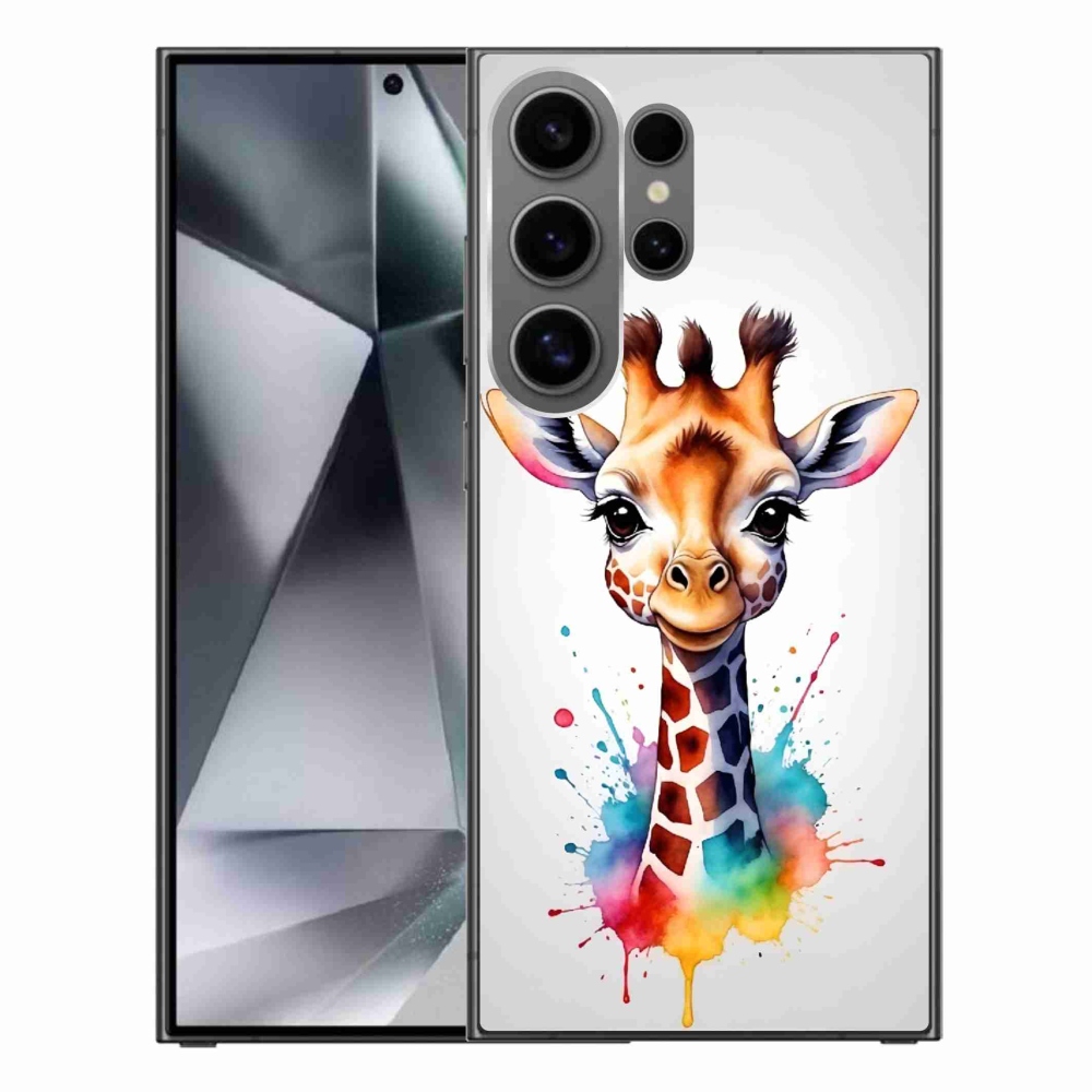 Gélový kryt mmCase na Samsung Galaxy S24 Ultra - žirafa 1