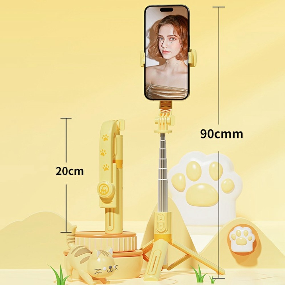 KT02 selfie tyč so statívom a Bluetooth ovládaním