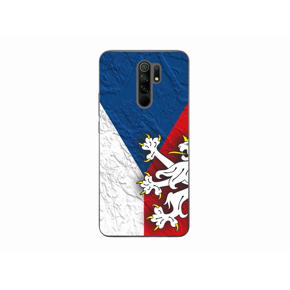 Gélový kryt mmCase na Xiaomi Redmi 9 - česká vlajka 1