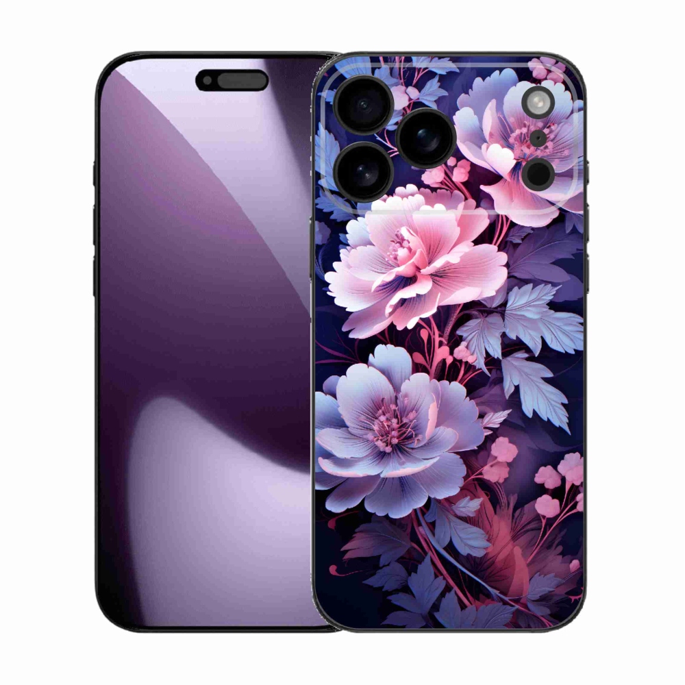 Gélový kryt mmCase na iPhone 17 Pro Max - kvety 11