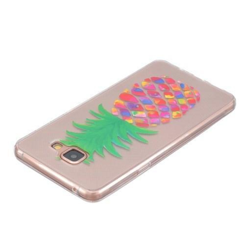 Transparentný gélový obal pre Samsung Galaxy A5 (2016) - ananas