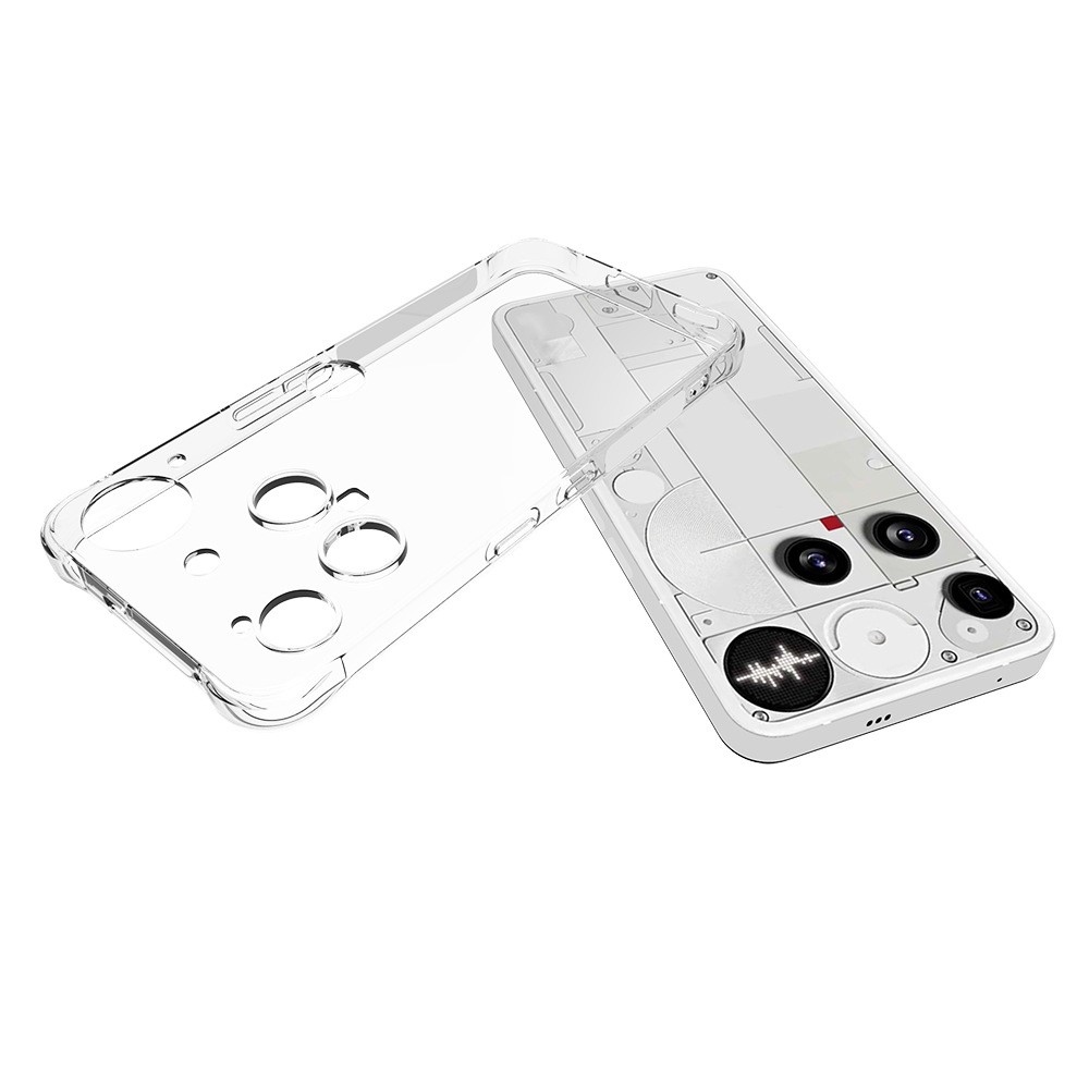 Transparentný gélový obal s vystuženými rohmi pre mobil Nothing Phone (3) 5G