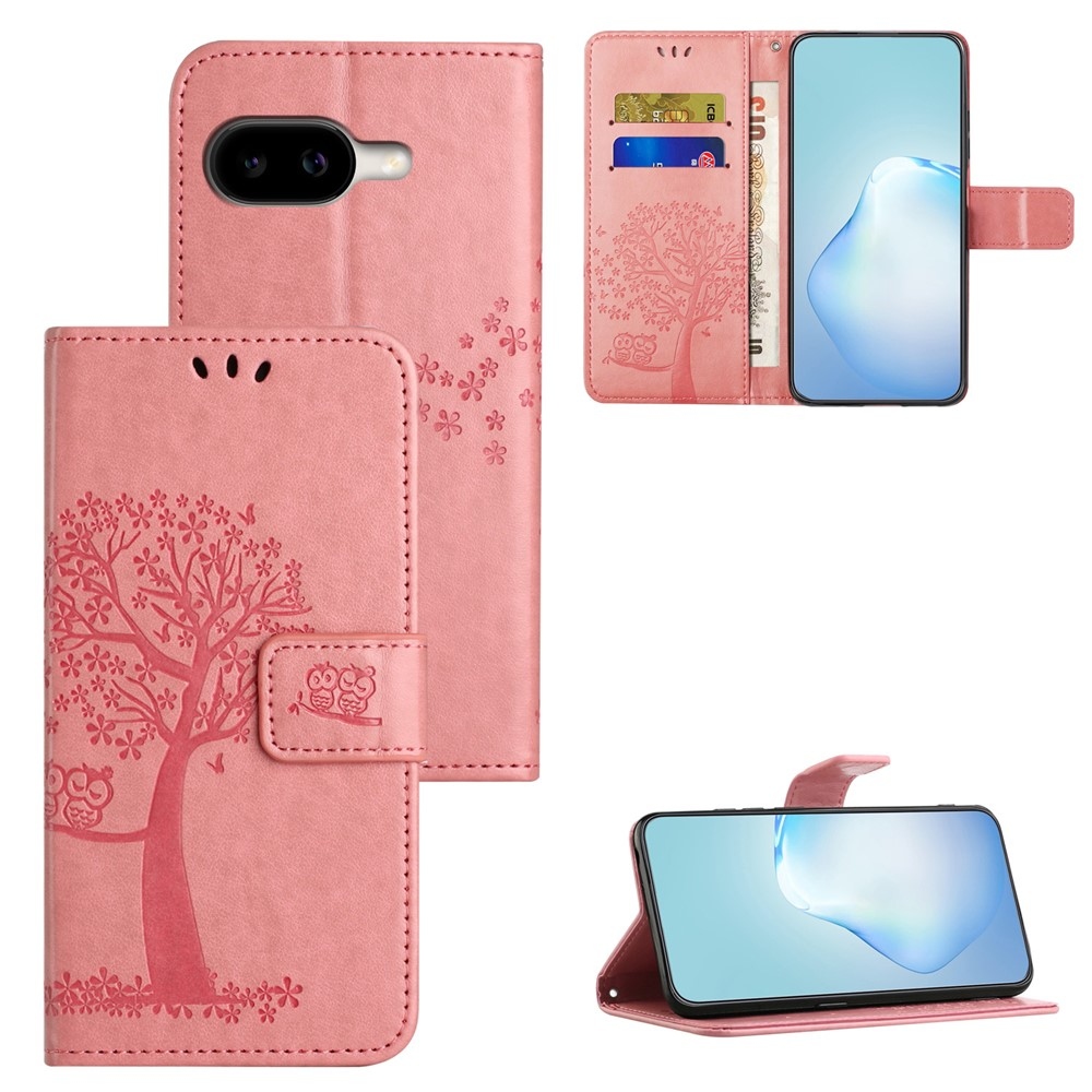 Tree knižkové puzdro na Google Pixel 10a - ružové