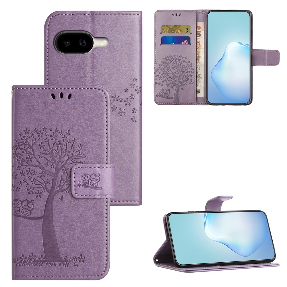 Tree knižkové puzdro na Google Pixel 10a - svetlofialové