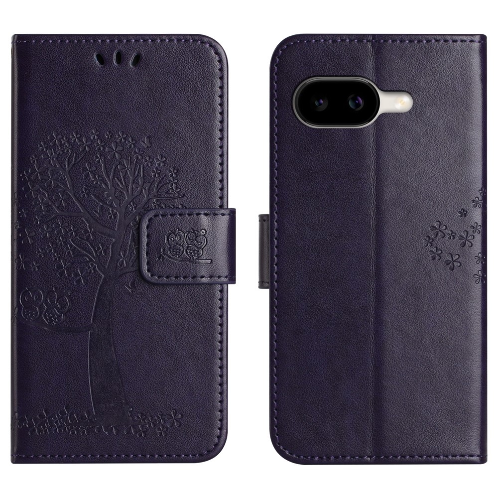 Tree knižkové puzdro na Google Pixel 10a - tmavofialové