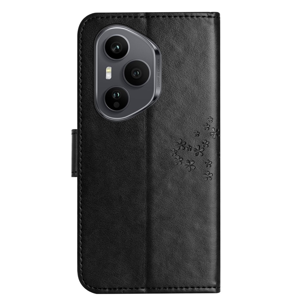 Tree knižkové puzdro na Honor 400 Pro - čierne