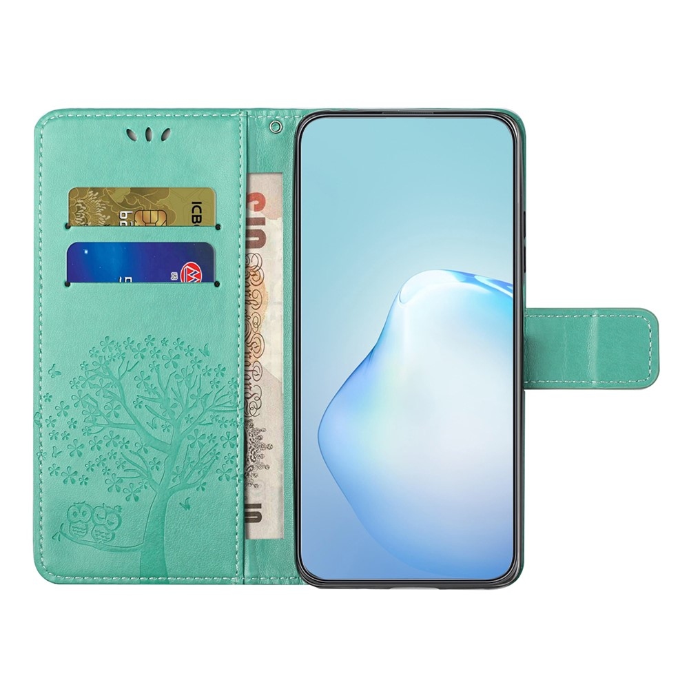 Tree knižkové puzdro na Honor 400 Pro - modrozelené