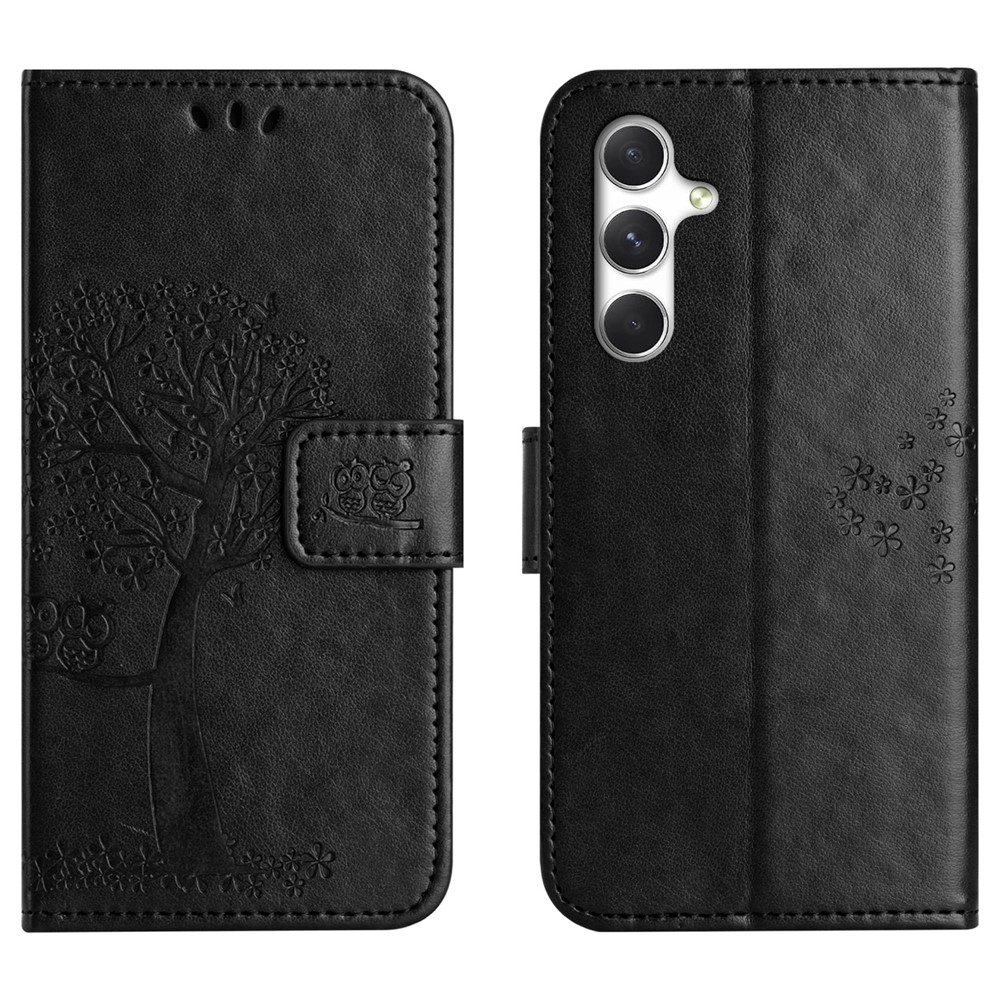 Tree knižkové púzdro na Samsung Galaxy A27 - čierne