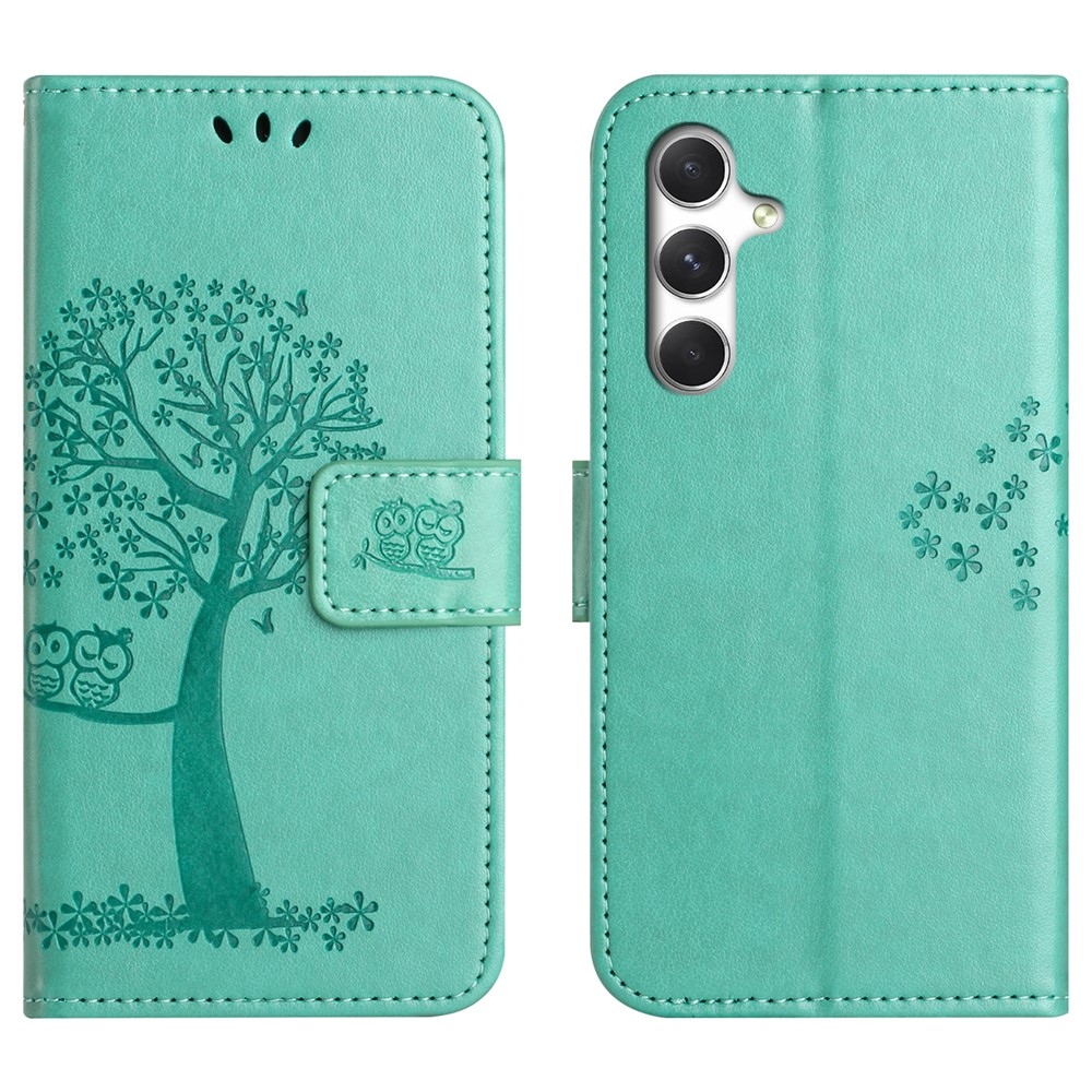 Tree knižkové puzdro na Samsung Galaxy A27 - modrozelené