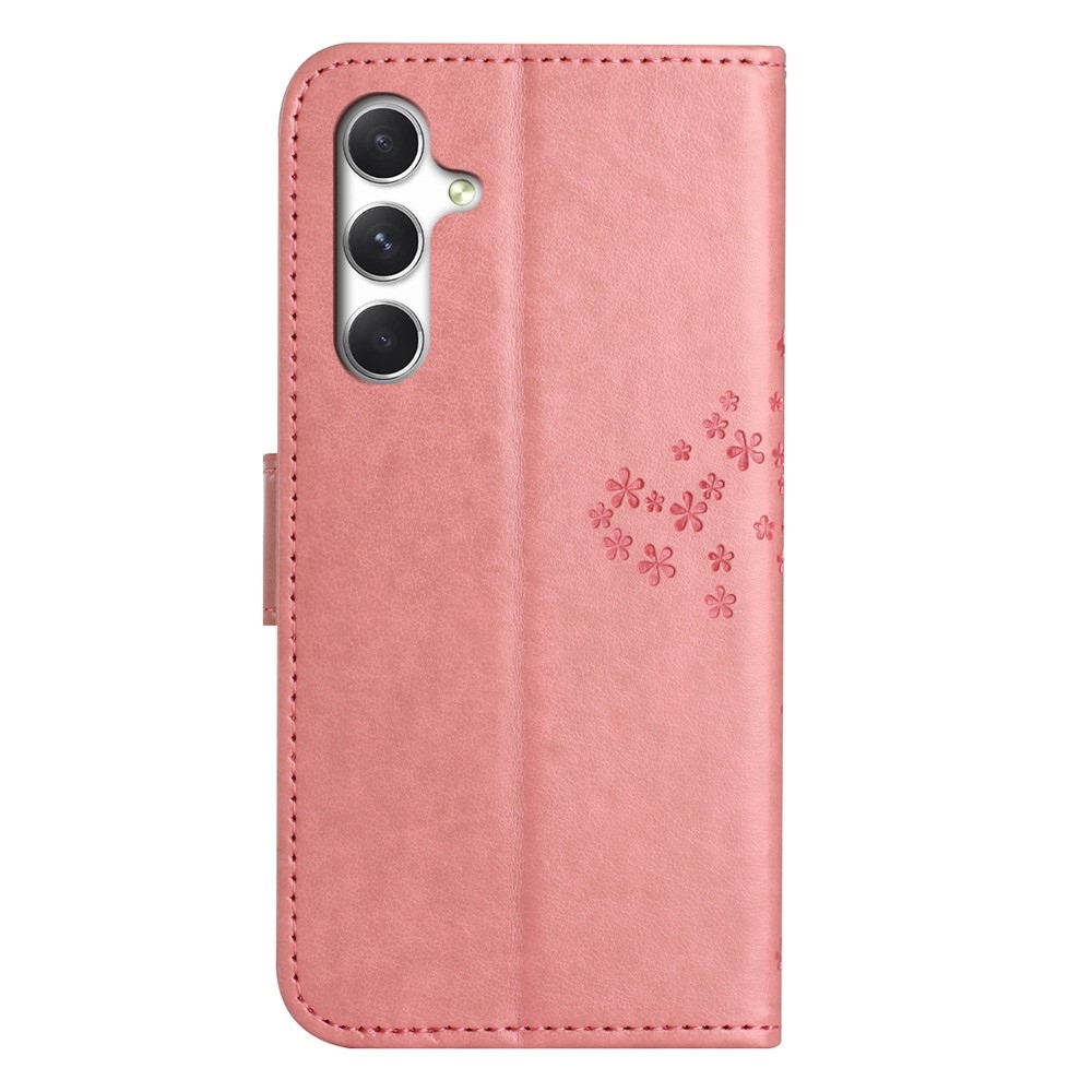 Tree knižkové púzdro na Samsung Galaxy A27 - ružové