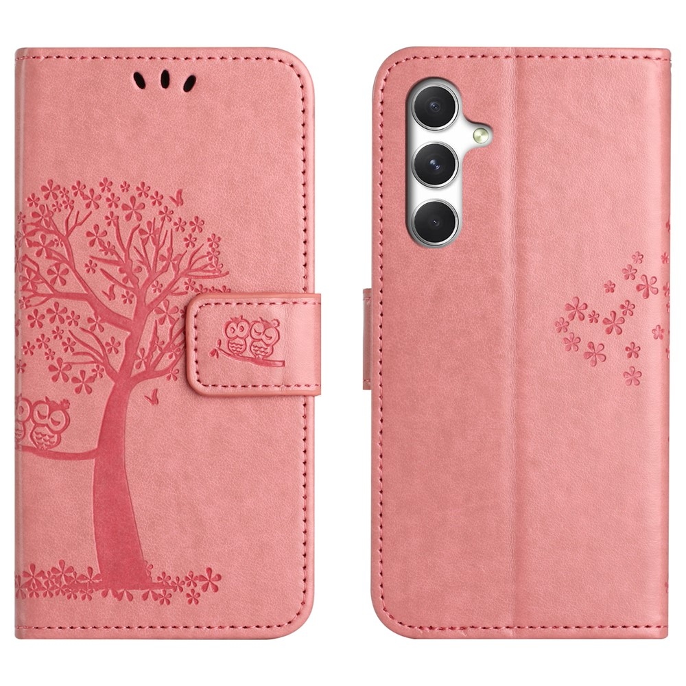 Tree knižkové púzdro na Samsung Galaxy A27 - ružové