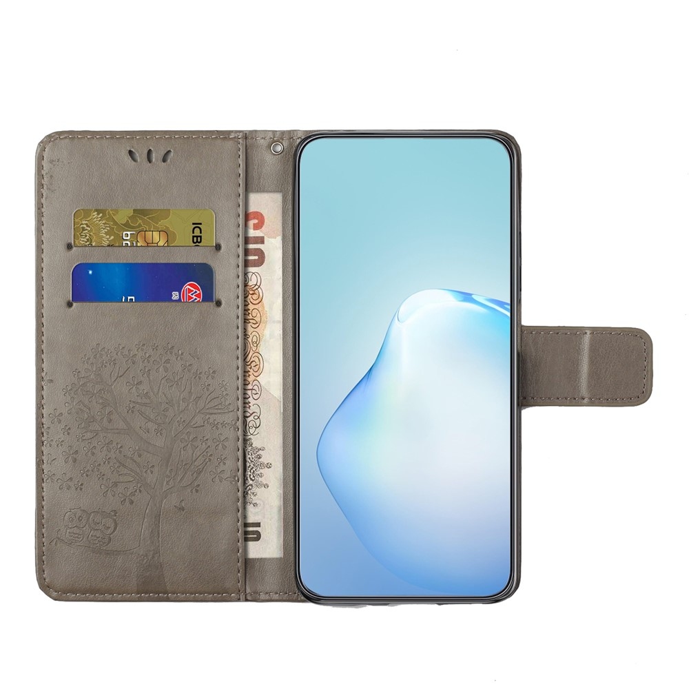 Tree knižkové púzdro na Samsung Galaxy A27 - šedé